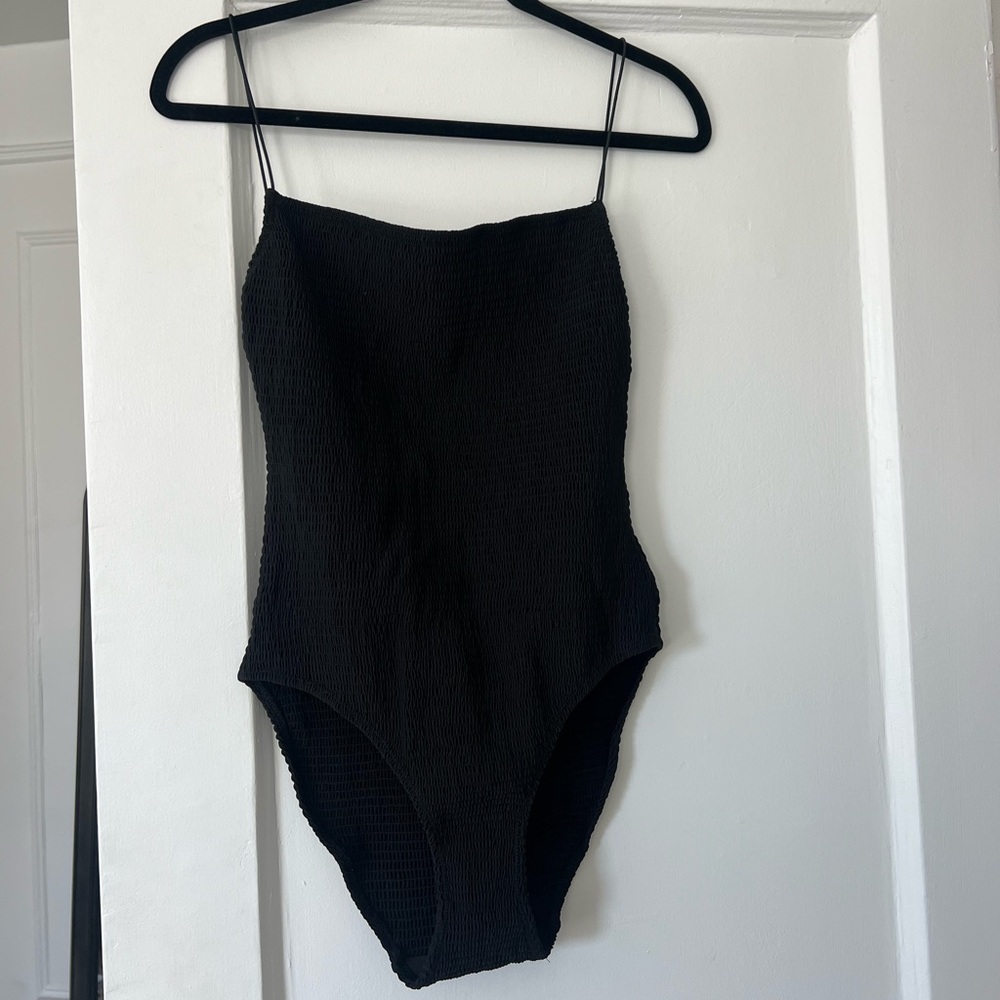Toteme smocked one piece swimsuit